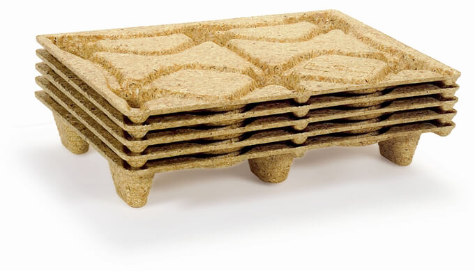 INKA Pressholz-Paletten